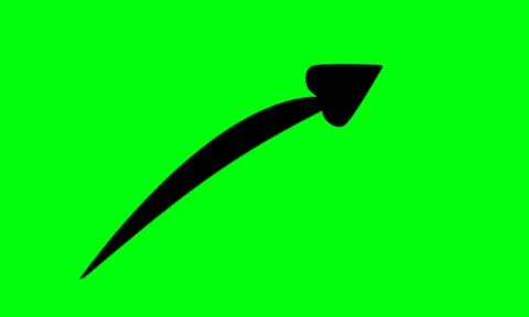 Arrow design elements, simple icon design and easy to use because it uses a g 스톡 일러스트