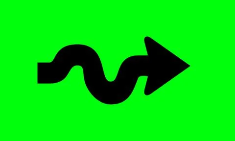 Arrow design elements, simple icon design and easy to use because it uses a g Stock Illustration