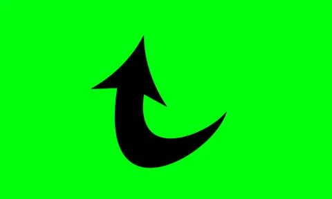 Arrow design elements, simple icon design and easy to use because it uses a g 스톡 일러스트