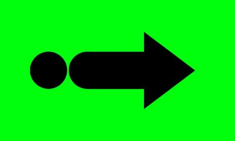 Arrow design elements, simple icon design and easy to use because it uses a g Illustrazione stock