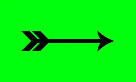 Arrow design elements, simple icon design and easy to use because it uses a g Stock Illustration