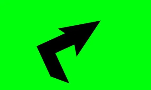 Arrow design elements, simple icon design and easy to use because it uses a g Stock Illustration