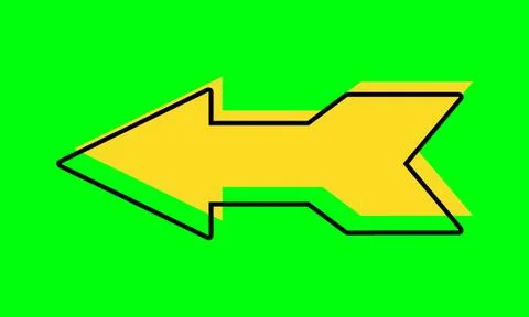 Arrow design elements, simple icon design and easy to use because it uses a g 스톡 일러스트