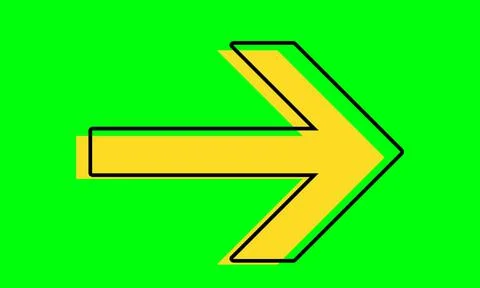 Arrow design elements, simple icon design and easy to use because it uses a g Stock Illustration