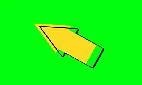 Arrow design elements, simple icon design and easy to use because it uses a g イラスト素材