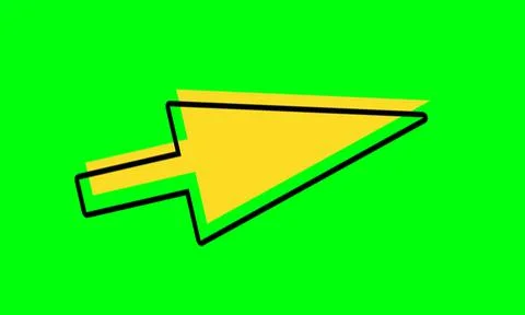 Arrow design elements, simple icon design and easy to use because it uses a g 스톡 일러스트