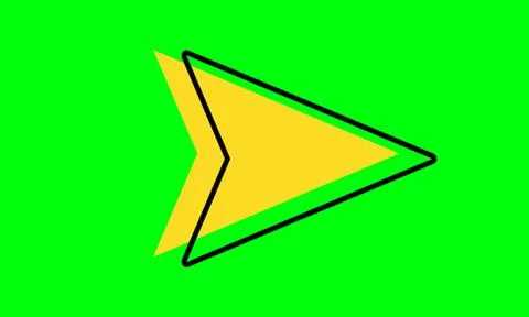 Arrow design elements, simple icon design and easy to use because it uses a g 스톡 일러스트