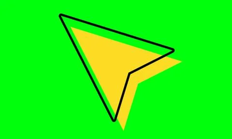 Arrow design elements, simple icon design and easy to use because it uses a g イラスト素材