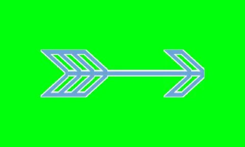 Arrow design elements, simple icon design and easy to use because it uses a g Stock Illustration