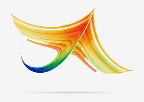 Arrow design on white background Stock Illustration