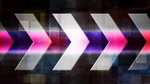 Arrow digital element Stock Footage 97098428