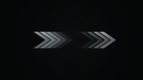 Arrow Digital Motion Graphics Loop with Chevron Symbols Moving Forward for .. Видео 347299256
