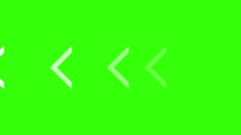 Arrow direction animated arrow direction triangle arrow sign looping greens.. Stock Footage 275912388