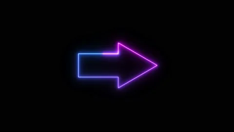 Arrow direction blue pink Stock Footage 211571656