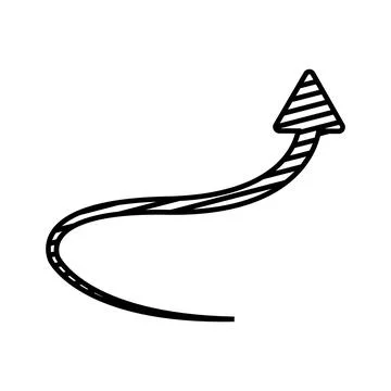 Arrow direction icon vector Stock Illustration