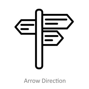 Arrow Direction Stock Illustration
