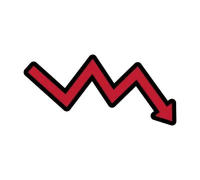Arrow direction infographic shape icon. Vector graphic Stock Illustration