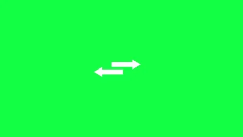 Arrow direction ion right and left. two side direction arrow symbol animate.. Stock Footage 288917217