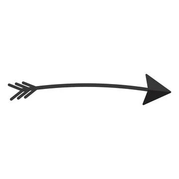 Arrow direction of movement, black arrow pointer landmark. Vector element イラスト素材