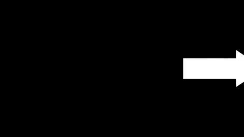 Arrow direction sign animation. Arrow loop animation direction concept. Stock Footage 289427550