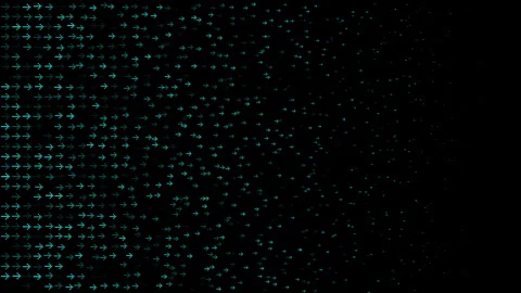 Arrow dot grid moving video animated background Stock Footage 342006438
