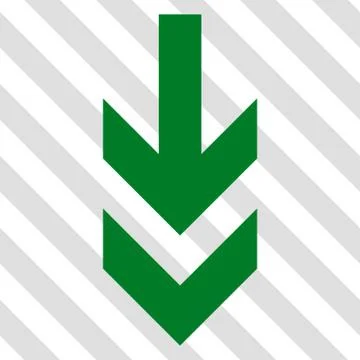 Arrow Down Vector Icon 库存插图