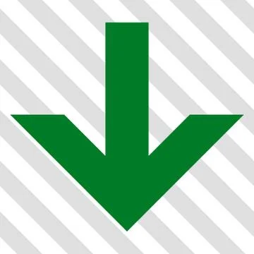 Arrow Down Vector Icon 库存插图
