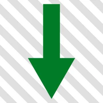 Arrow Down Vector Icon Stock Illustration
