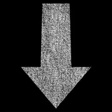 Arrow Down Vector Textured Icon For Overlay Watermark Stamps Stock Illustration