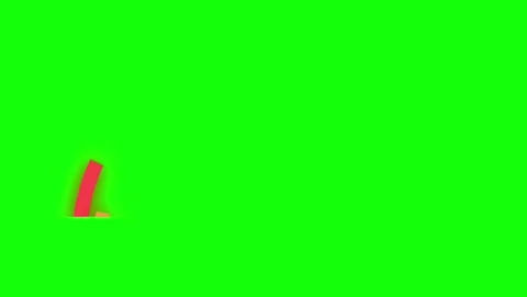 Arrow Dynamic with Wallpapers - Chroma Key Green Screen Footage Stock Footage 339327978