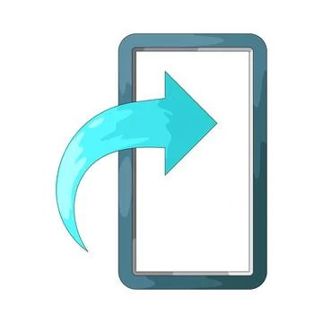 Arrow enter illustration Illustrazione stock