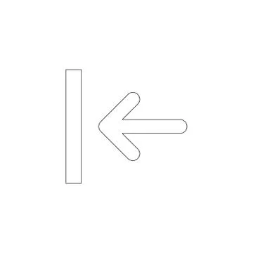 Arrow. flat vector icon Stock Illustration