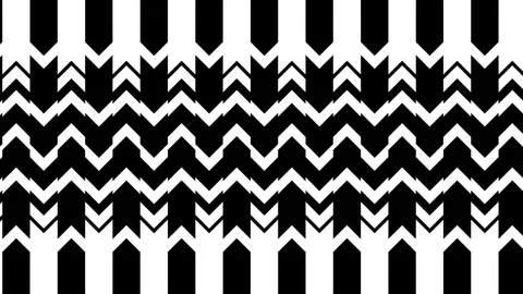 Arrow formation of transition from up and down, best in video broadcasting Stock Footage 71317567