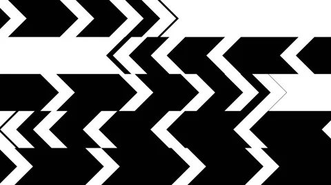 Arrow is forming complete white matte, best use in transition Stock Footage 68382398