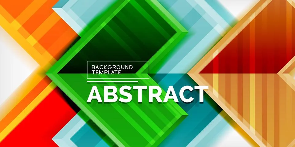 Arrow geometric abstract vector background. Vector Illustration For Wallpaper 스톡 일러스트