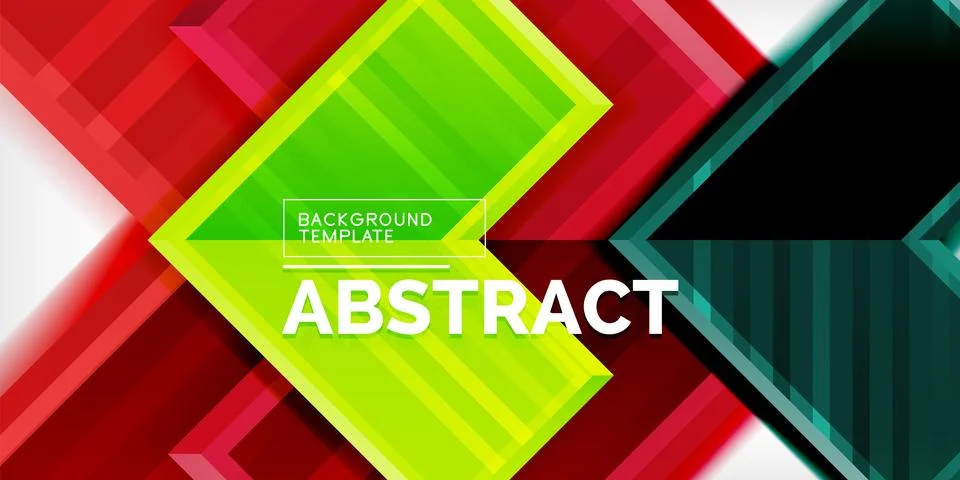 Arrow geometric abstract vector background. Vector Illustration For Wallpaper 스톡 일러스트