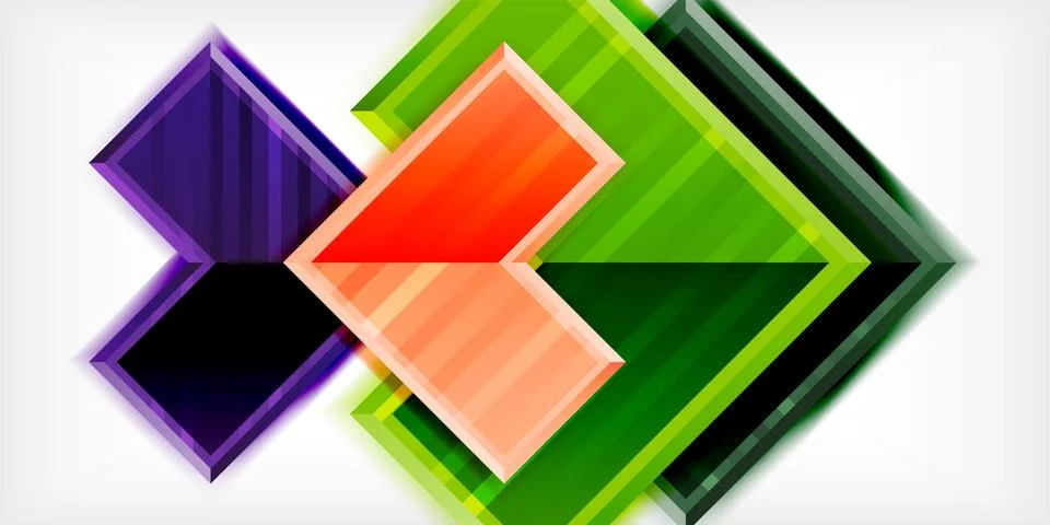 Arrow geometric abstract vector background. Vector Illustration For Wallpaper 스톡 일러스트