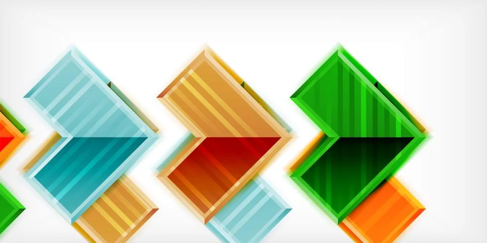 Arrow geometric abstract vector background. Vector Illustration For Wallpaper 库存插图