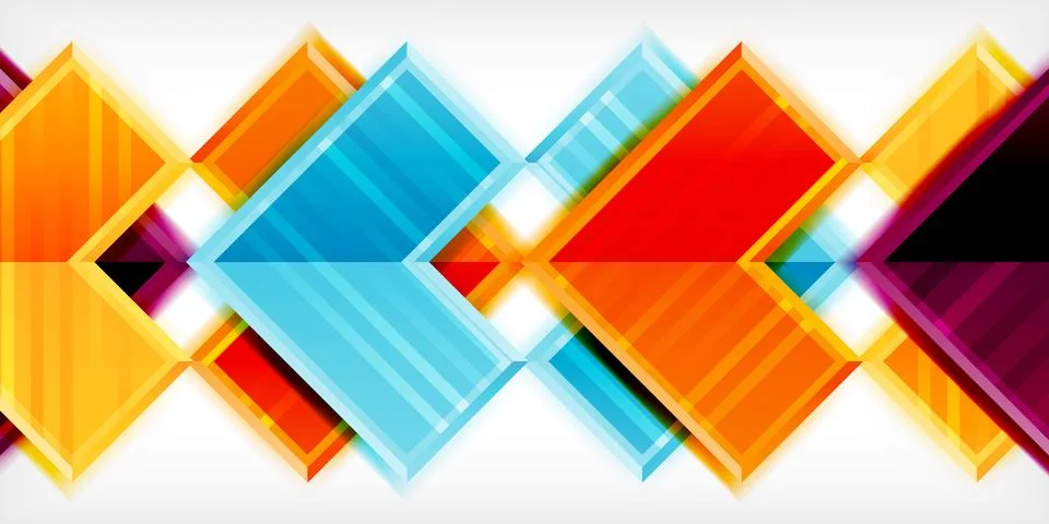 Arrow geometric abstract vector background. Vector Illustration For Wallpaper Illustrazione stock