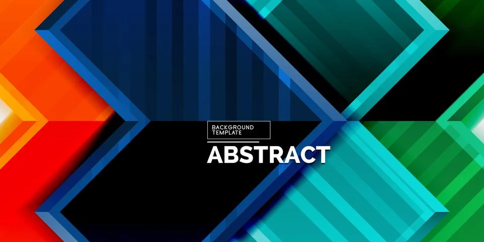 Arrow geometric abstract vector background. Vector Illustration For Wallpaper 스톡 일러스트