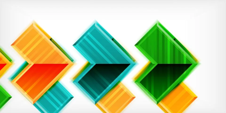 Arrow geometric abstract vector background. Vector Illustration For Wallpaper Stock Illustration