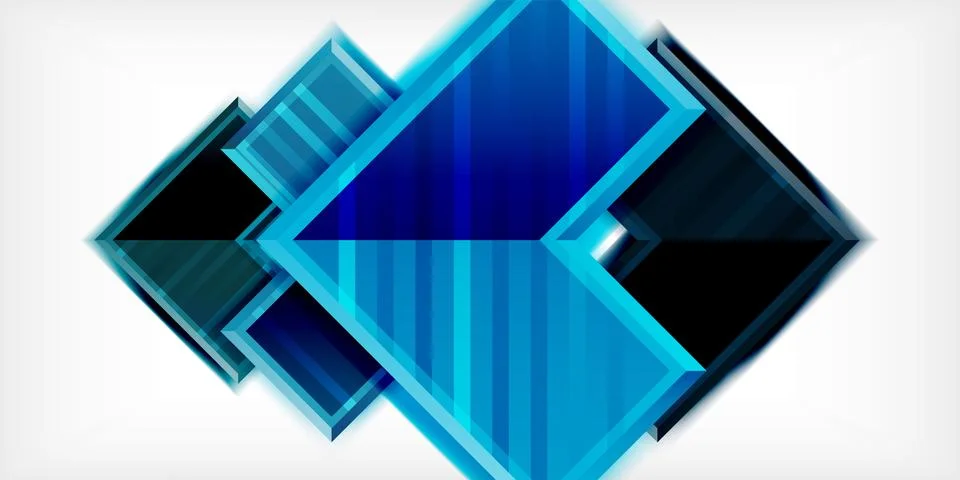 Arrow geometric abstract vector background. Vector Illustration For Wallpaper Illustrazione stock
