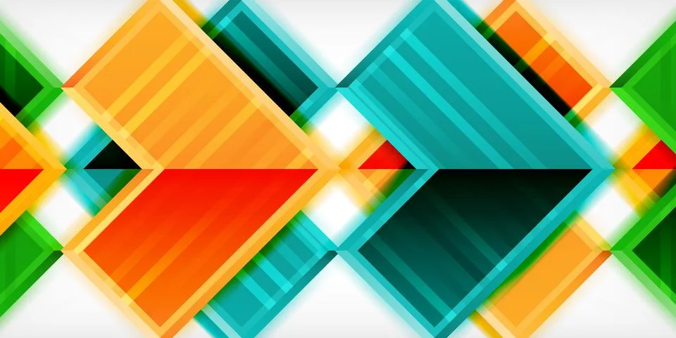Arrow geometric abstract vector background. Vector Illustration For Wallpaper Illustrazione stock