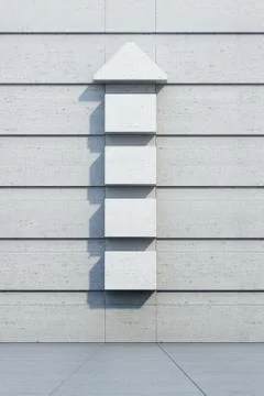 Arrow going upward Stock-Illustration