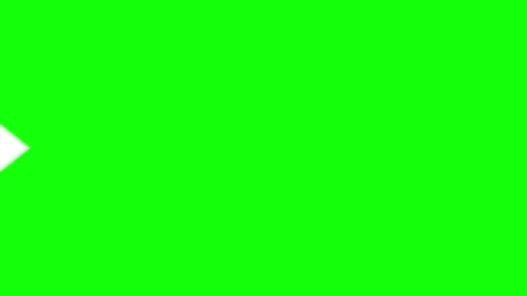 Arrow Green Screen - Chroma Key Stock Clip Video stock 343929051