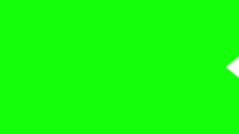 Arrow Green Screen Chroma Key Element Video stock 343929081