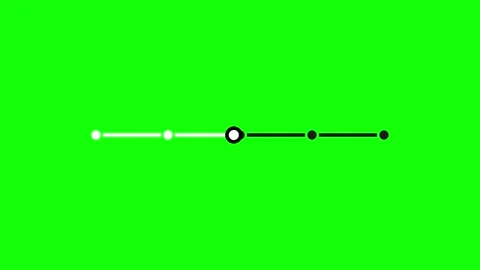 Arrow Green Screen - Chroma Key Stock Clip Video stock 343929128