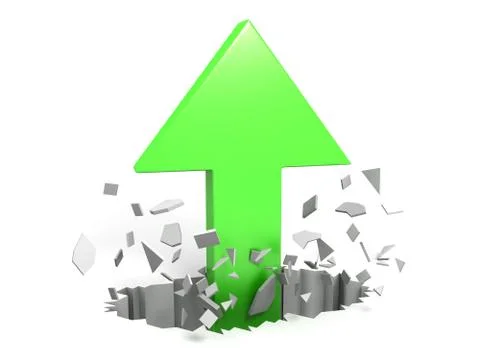 Arrow Growth Stock Illustration