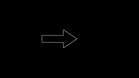 Arrow icon. 4k animation Stock Footage 306029939