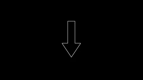 Arrow icon. 4k animation Stock Footage 306029951